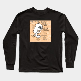 Lop Bunny Anatomy Long Sleeve T-Shirt